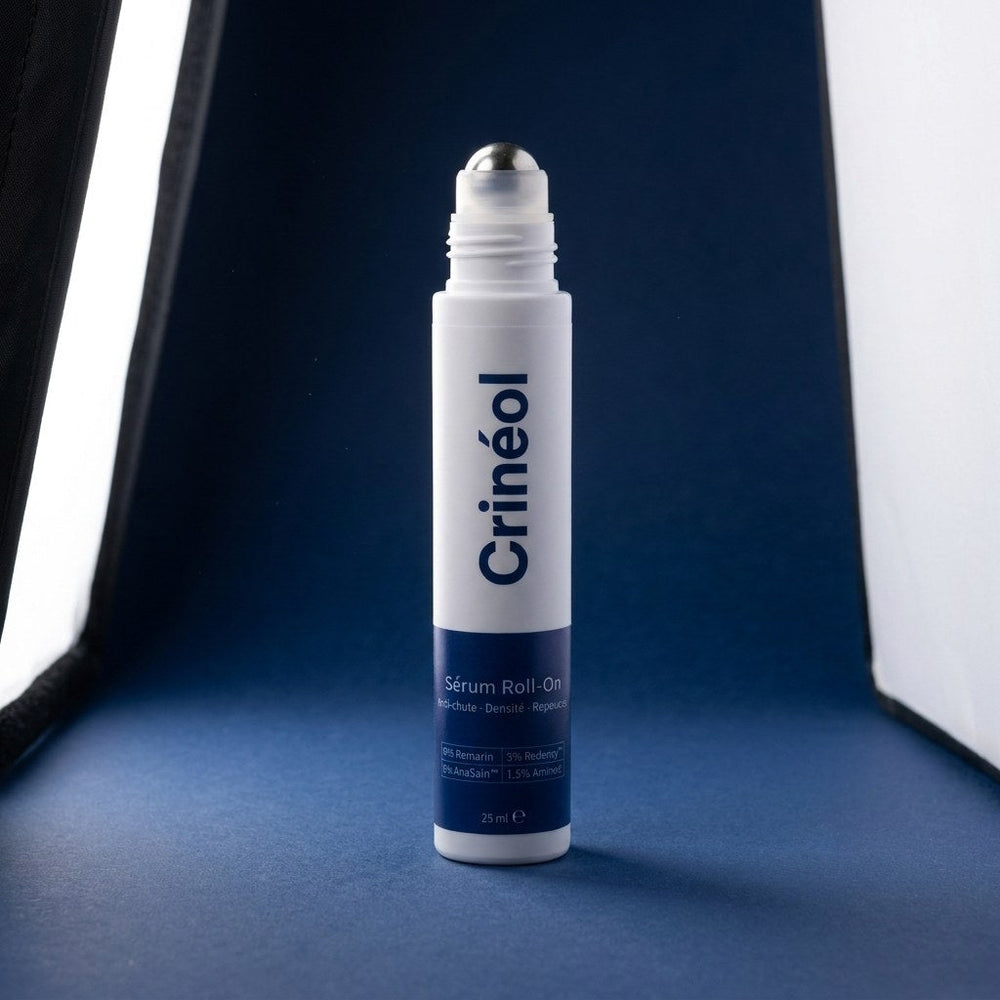 Sérum roll-on Crinéol 75 ml pour la pousse des cheveux et de la barbe