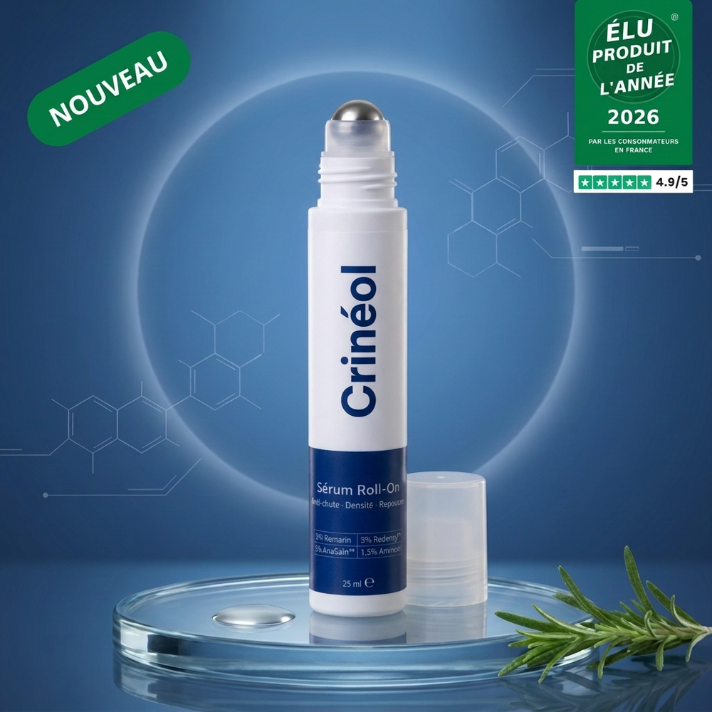 Crinéol Sérum Roll-On Cheveux & Barbe